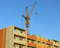 building, construction, lifting crane, jib, multi-storey building, house, home construction, new house, lodging, housing construction, residential construction